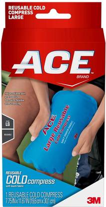 ACE Reusable Cold Compress, Large, 1 Count Knee Support