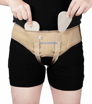 healthnode Hernia Belt Pain Relief Support with Removable Pads & Adjustable Straps Supporter