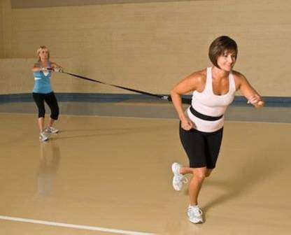 Turfcordz Tug Of War Strap With Waist Belt Abdominal Belt