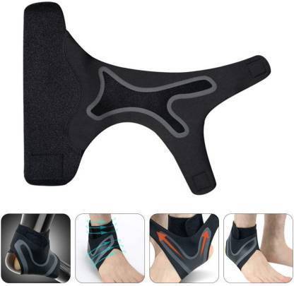 Lucacci Right Leg - L Size Breathable Adjustable Ankle Brace Elastic Sprain Foot Sleeve Ankle Support