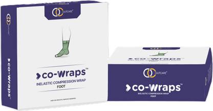 CO-WRAPS INELASTIC COMPRESSION WRAP FOOT, SIZE: SMALL Foot Support