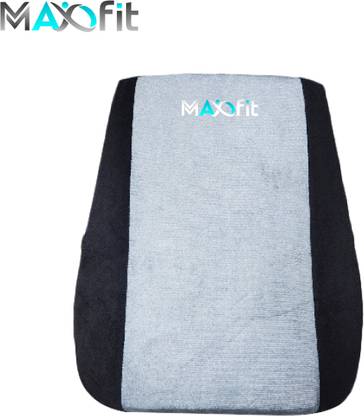 MAXOFIT Memory Foam Back Rest Support Cushion for Office Chair and Car Seat Back Support Back / Lumbar Support