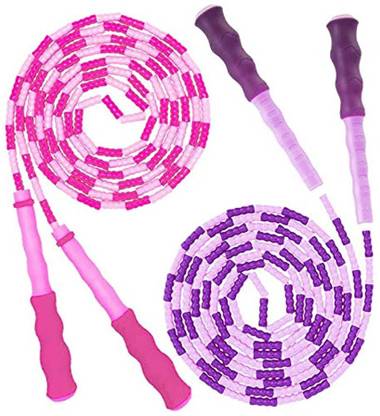 Ziwing Yongnkids Jump Rope For Kids Adults Adjustable Soft Beaded Skipping Rope Beaded Skipping Rope