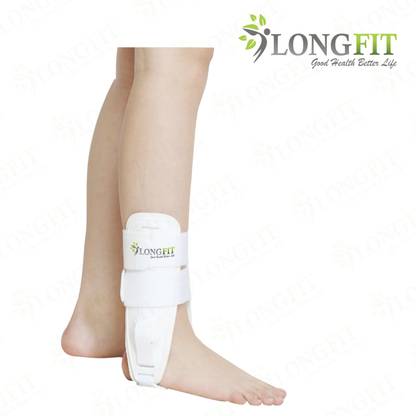 longfit Ankle Splint Brace Adjustable Splint Foot Stabilizer, Fracture Support for Leg Ankle Support