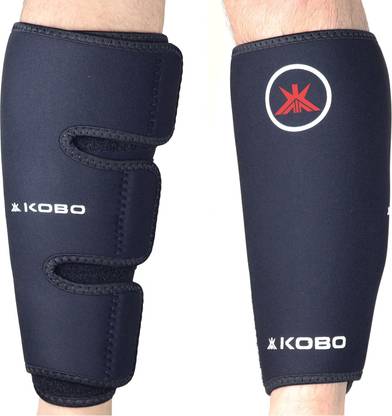KOBO Deadlift Shin Guards | Calf Sleeve | 5mm Scrapes-Absorbing Neoprene Calf Support
