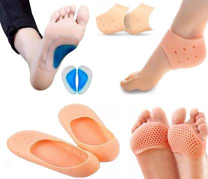 KIRMESH FASHION Foot Insoles Correction Pads Arch Pads Heel Support