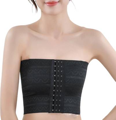 MYYNTI Women's Breast Binder Belt Elastic Breast Implant Stabilizer Band Knee Support