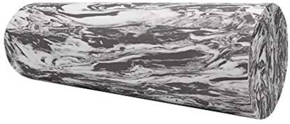 Gaiam Restore Marbled Foam Roller Grey 18" Back / Lumbar Support