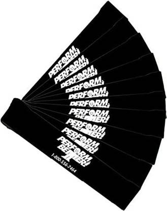 Perform Better Xl Mini Band Exercise Bands (10) Black Extra Heavy Resistance Back / Lumbar Support