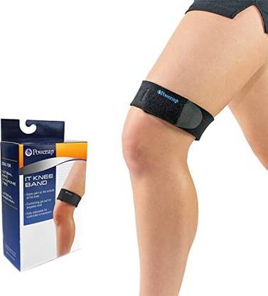 Powerstep 7008 10Xl It Knee Band Black Knee Support