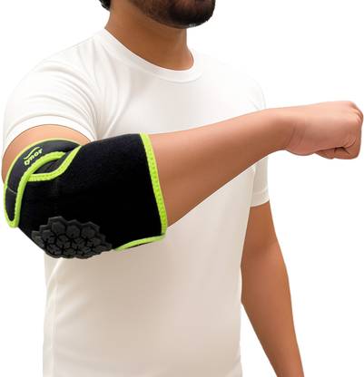 TYNOR Elbow Wrap Neo, Black & Green, Universal, 1 Unit Elbow Support