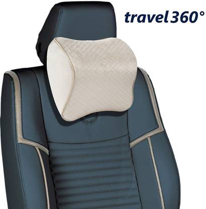 travel360 degree Memory Foam Neck Support for Office Chair, Car Seat, Headrest Cushion Neck Support