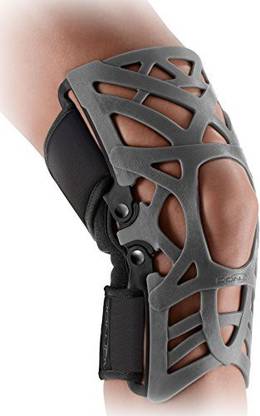 Donjoy Reaction Web Knee Support Brace With Compression Undersleeve: Grey X Large/2X Knee Support