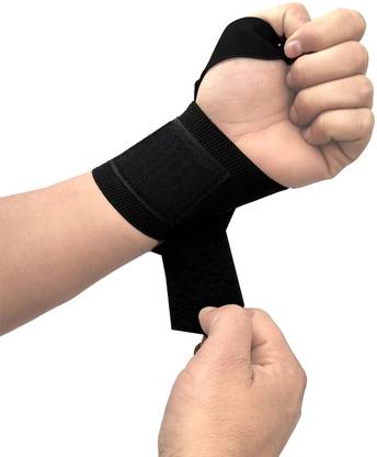 uRock Adjustable Wrist Strap for Typing and Sports (Pack of 2) Wrist Support