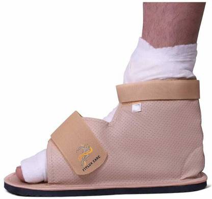 Fitlux Care Cast Shoe for Foot Plaster & Orthopedic Ankle Support Plaster Cover SIZE-XXL Ankle Support