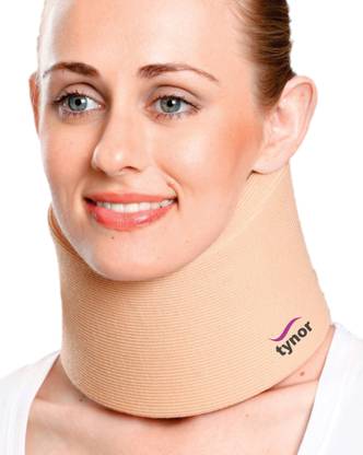 TYNOR Cervical Collar Soft, Beige, Medium, 1 Unit Neck Support