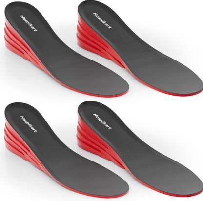 HOSPIKART Height Increase Insole, 4 Layer Heel Lift Shoe Insert (Small: 5-9 UK, 2 Pairs) Insole
