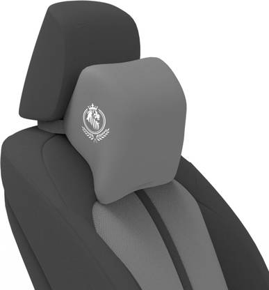 MRRON VELARR Series Memory Foam Head Rest Cushion For Car or Office Chair- Neck Pillow Neck Support