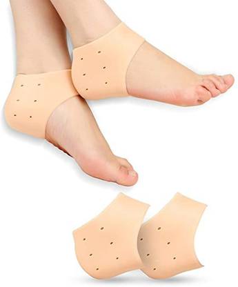 PIPALIYA Anti Crack Full Length Silicone (Half) Foot Protector Heel Support