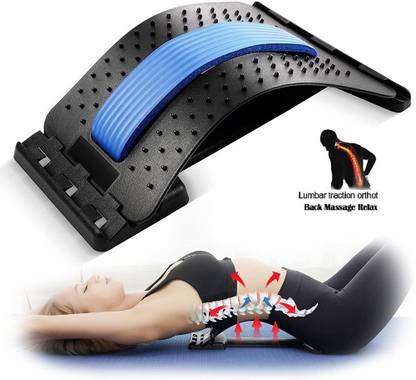 B VIBES Back Stretcher Lumbar Back Cracker Board Pain Relief Device, Massage Spine Board Back / Lumbar Support