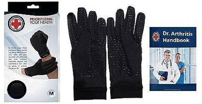 Dr. Arthritis Copper Full fingered Compression Gloves for Raynauds Disease & Carpal Tunnel Hand Support
