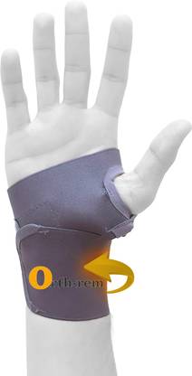 Orth-rem Wrist Support Brace with Thumb Loop Strap | Wrist Pain Relief Band | Men & Women Wrist Support
