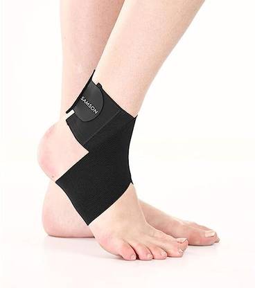 SAMSON Ankle Binder (XXL Size) for Ankle Support (Black) Ankle Support