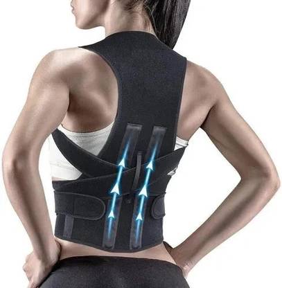 Clinic Care Posture Belt For Back & Shoulder, Back Straightener Belt For Spine & Body Posture Corrector