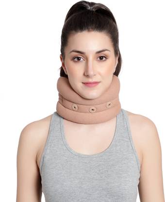 AASHI CARE Cervical Collar Soft Neck belt Neck Support-Grey-(Unisex) Neck Support