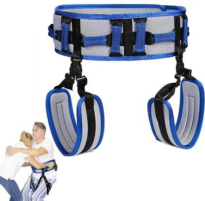 HANNEA Adjustable Sit-to-Stand Assists Walk Assists for Patients,Safety Gait Belt Back / Lumbar Support