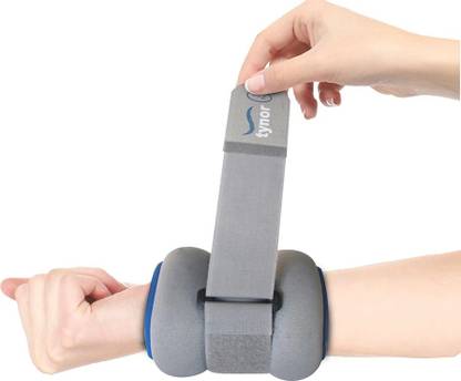 TYNOR Weight Cuff, Grey, 0.5KG, Universal Size, 1 Unit Wrist Support