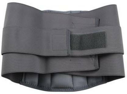WAFCO Lumber Sacral Support Belt back pain relief for Men & Women, Grey Back / Lumbar Support