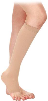 Dyna Medical Compression Stockings for Varicose Vein, Class-2 (Size-M) Below Knee Support