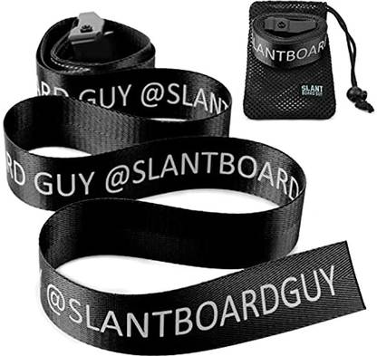 Slant Board Guy Nordic Hamstring Curl Strap Exercise Strap Belt For Nordic Bench & Working Back / Lumbar Support