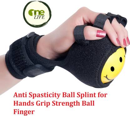 ONE LIFEN Anti Spasticity Ball Splint for Hands Grip Strength Ball FingerFinger Orthosis Finger Support