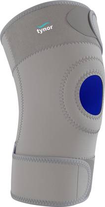 TYNOR Knee Support Sportif (Neo), Grey, Large, 1 Unit Knee Support
