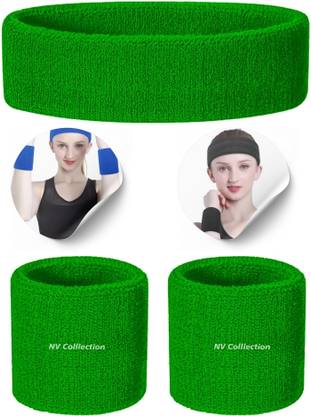 CTC CREATION Gym Sweatband Combo Pack – Cotton Comfort Fit Head Support