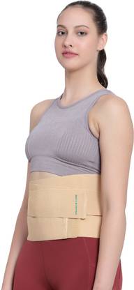 ORANCLE CARE Unisex Lumbo Sacral (L.S.) Belt | Spinal Brace for Back Pain, Slip - Disc (BEIGE) Back / Lumbar Support