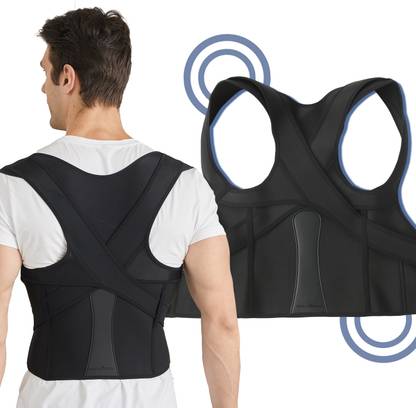 HealthSense Posture Corrector For Men Exclsuive Double Y Structure - PC-860 (XL) Back / Lumbar Support
