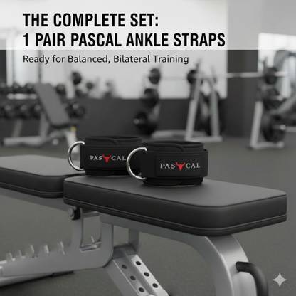 Pascal Stylish Polyester Ankle Straps for Workout Ankle Support