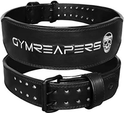 Gymreapers Genuine Leather Weightlifting Belt For Bodybuilding Squatting Lower Back Back / Lumbar Support