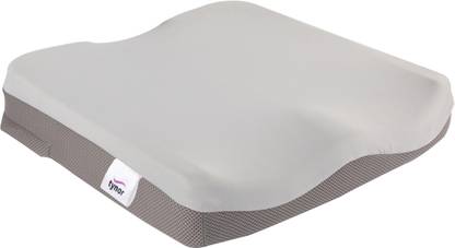 TYNOR Coccyx Cushion Seat, Grey, Universal Size, 1 Unit Back / Lumbar Support
