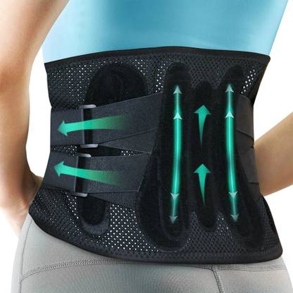 AGEasy Spine Pro Max Belt 3 Interchangeable Pads | LS Belt with hot/cold therapy Back / Lumbar Support