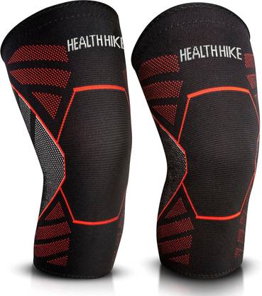 HealthHike Knee Support Sleeve for Knee Cap Stability, for Running, Gym, Sports Pain Relief Knee Support
