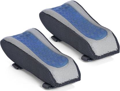 FOVERA Premium Soft Gel Top with Memory Foam Base Armrest Pads for Chair Arm Support