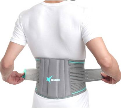 DEBIK Lumbar Sacral Belt Lower Back Brace Support Waist belt for Back Pain Relief Back / Lumbar Support