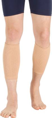FLAMINGO Calf Support Compression Sleeves for Pain Relief, Torn Muscle for Unisex (XXL) Knee Support