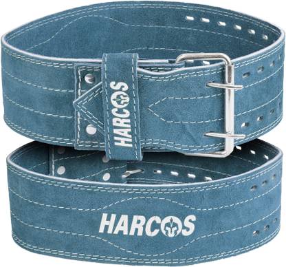 HARCOS Real Leather Power Lifting back Pain support & Squatting Fitness Weight no Tear Weight Lifting Belt