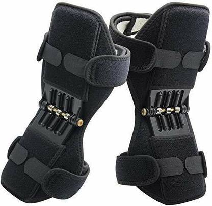 gs GREATERSCAP Joint Support Spring Power Knee Pad for Sports Hiking Climbing Training (1 Pair) Knee Support