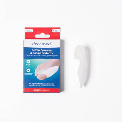 Deramed Gel Toe Spreader & Bunion Protector Foot Support